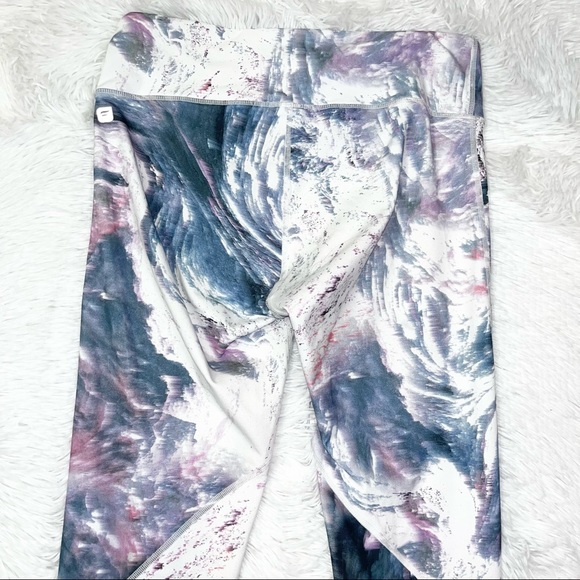 FABLETICS Lillian Salar Watercolor Compression Legging Small Mesh Athletic - Picture 7 of 12